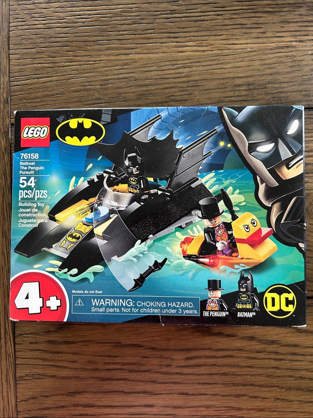 Lego Batboat and Penguin